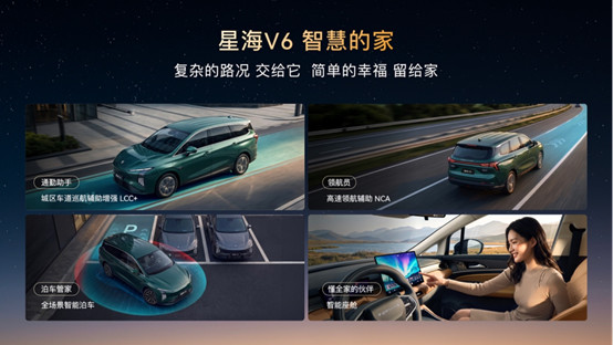 【新闻稿】华系大六座星海V6正式上市9.99万元起！高端智驾迈入10万时代940